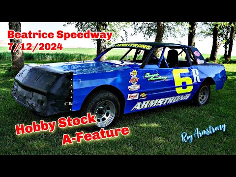 07/12/2024 Beatrice Speedway Hobby Stock A-Feature - dirt track racing video image