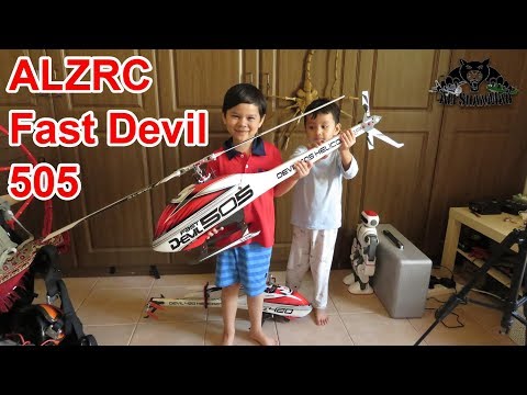 ALZRC Fast Devil 505 Electric RC 3D Helicopter Time Lapse Build - UCsFctXdFnbeoKpLefdEloEQ