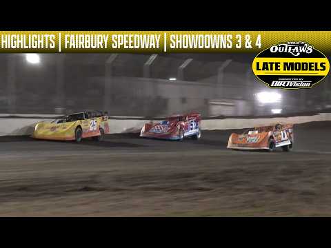 World of Outlaws Late Models | Fairbury Speedway | Showdowns 3 &amp; 4 | July 24, 2026 | HIGHLIGHTS - dirt track racing video image