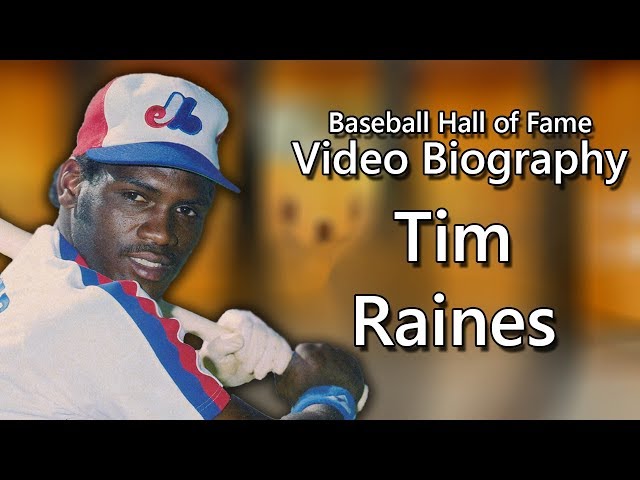 Tim Raines Signed Baseball Up for Auction