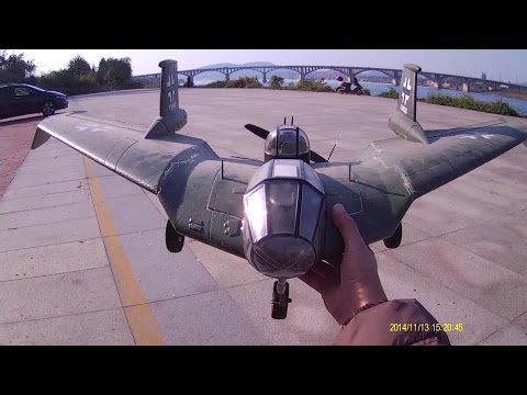 RC Horten BV-38 Lazy Afternoon Fun Flight - UCsFctXdFnbeoKpLefdEloEQ