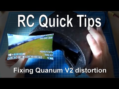 RC Quick Tip - Fixing Quanum V2 FPV Goggles picture distortion - UCp1vASX-fg959vRc1xowqpw