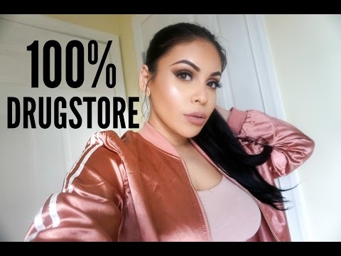 100% FULL FACE DRUGSTORE MAKEUP TUTORIAL | JuicyJas - UCqTR5f7YkGro3cPv23SqcqQ