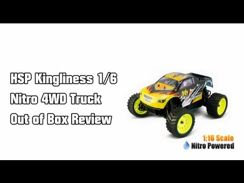 HSP Kingliness 1/16 4WD Nitro Truck Out of box - UCDmaPHBzr724MEhnOFUAqsA