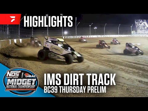 𝑯𝑰𝑮𝑯𝑳𝑰𝑮𝑯𝑻𝑺: USAC NOS Energy Drink National Midgets | IMS Dirt Track | BC39 Night #1 | 9/26/2024 - dirt track racing video image