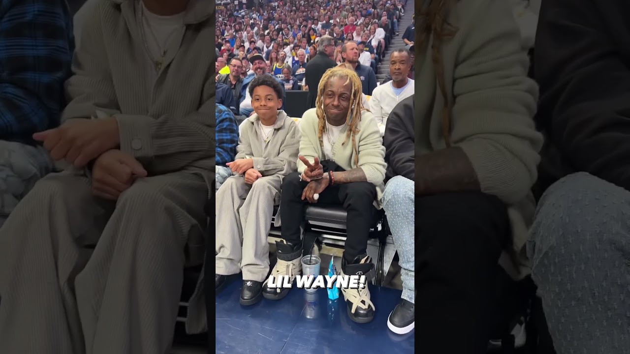 Lil Wayne in Denver for Game 2 of the NBA Finals🙌 #shorts