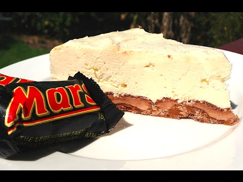 NO BAKE MARS BAR CHEESE CAKE RECIPE - Greg's Kitchen - UCGXHiIMcPZ9IQNwmJOv12dQ