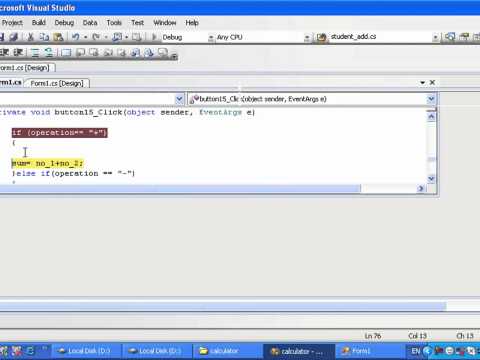 تعلم لغة برمجة سي شارب C# Learning in arabic الجزء 96