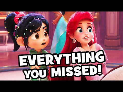 Every AMAZING Wreck-It Ralph 2 DISNEY PRINCESS Detail You Missed! - Ralph Breaks The Internet - UCS5C4dC1Vc3EzgeDO-Wu3Mg