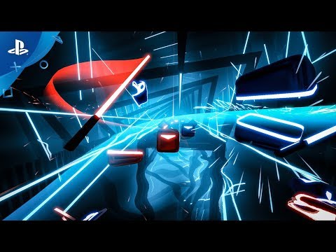 Beat Saber – E3 2018 Announce Trailer | PS VR - UC-2Y8dQb0S6DtpxNgAKoJKA