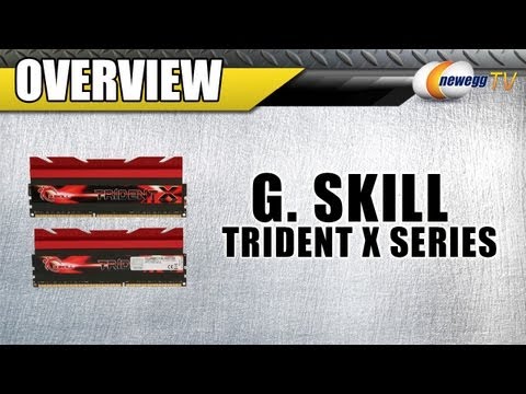 Newegg TV: G.SKILL Trident X Series 16GB DDR3 SDRAM DDR3 2666 Desktop Memory Overview - UCJ1rSlahM7TYWGxEscL0g7Q