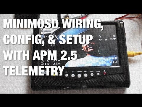 APM Telemetry MinimOSD Wiring, Firmware Load, and Configurationt on TBS Discovery Frame - UC_LDtFt-RADAdI8zIW_ecbg