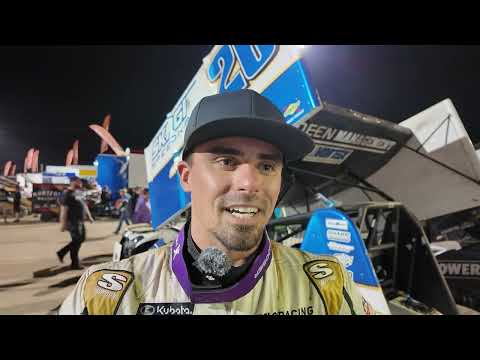 Justin Peck discusses his second-place finish in the Tuscarora 50, salvaging his season, and more - dirt track racing video image