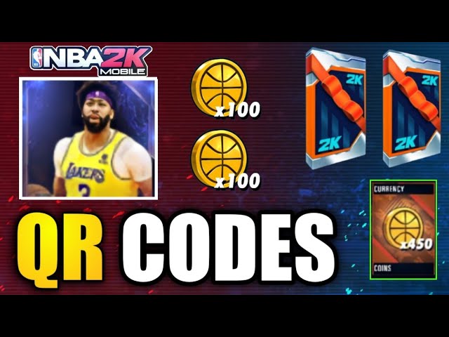 Get Your NBA 2K Mobile QR Codes Here!