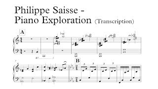 Philippe Saisse - Piano Exploration (Transcription)