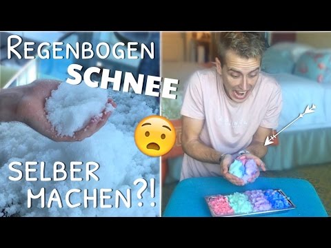 ( REGENBOGEN ) SCHNEE selber machen bei 37 °C ?!! | Julienco - UCX71z-68tW3Pk5TW6EPKQgg