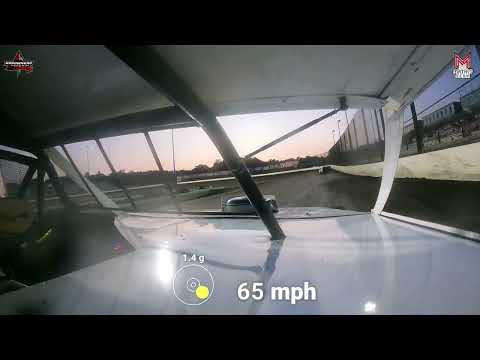 #88 Sam Osman - USRA Modified - 6-7-2024 Arrowhead Speedway - In Car Camera - dirt track racing video image