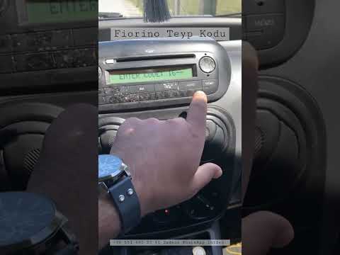 Come sbloccare la radio della Fiat Fiorino