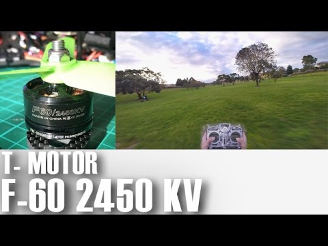 T-Motor F-60 Motor Flight Testing - ImpulseRC Alien - UCOT48Yf56XBpT5WitpnFVrQ