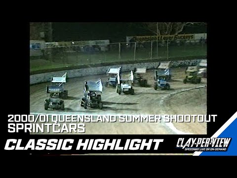Sprintcars | QLD Summer Shootout - Toowoomba - 11th Nov 2000 | Clay-Per-View - dirt track racing video image