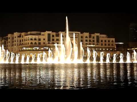 Dancing fountain…Dubai