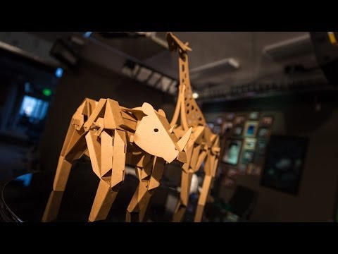 Show and Tell: Cardboard Kinetic Creatures - UCiDJtJKMICpb9B1qf7qjEOA