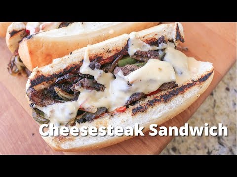 Cheesesteak Sandwich Recipe | Grilled Cheese Steak on PK Grill - UC--MxpGXJ3LVD8KvlNzRlcA