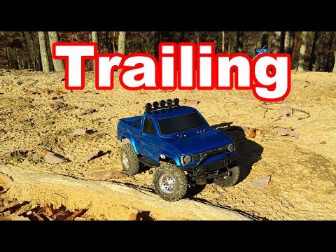 $220 RC Toyota Hilux Truck - Trailing in the Woods - TheRcSaylors - UCYWhRC3xtD_acDIZdr53huA