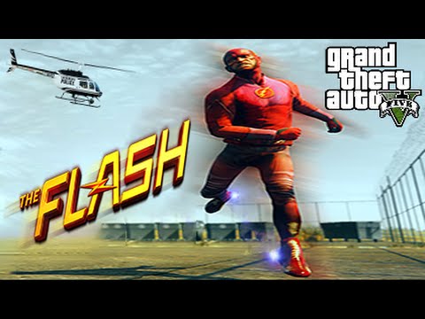 GTA 5 Mods - THE FLASH MOD! (GTA 5 PC Mods Gameplay) - UCrkfdiZ4pF3f5waQaJtjXew