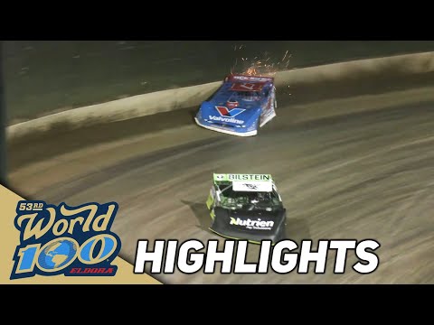 All On The Line | 2023 World 100 at Eldora Speedway - dirt track racing video image