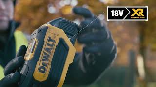 Аккумуляторный триммер DeWalt DCMST561N, без аккумулятора и зарядного устройства video