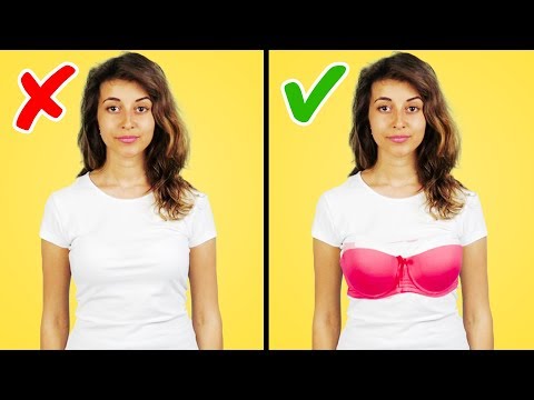 32 CRAZY YET BRILLIANT CLOTHING HACKS FOR GIRLS - UC295-Dw_tDNtZXFeAPAW6Aw