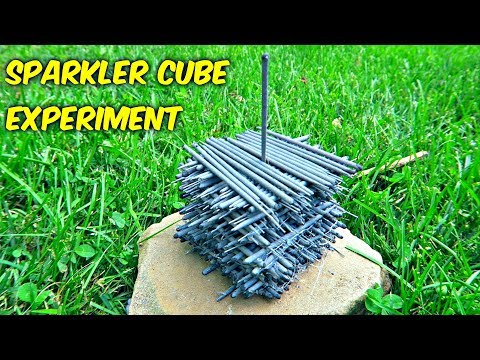 Sparklers Cube Experiment - UCe_vXdMrHHseZ_esYUskSBw