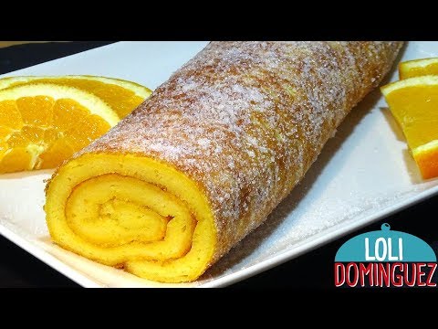 Tronco de Naranja a la Portuguesa (Torta de naranja). Recetas paso a paso, tutorial. Loli Domínguez - UC5ONfXPjWgqElh0NZaRJ1tg