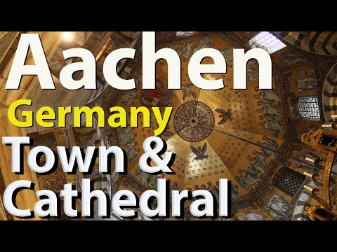 Aachen, Germany, historic center and cathedral - UCvW8JzztV3k3W8tohjSNRlw