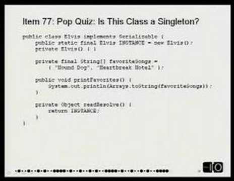 Google I/O 2008 - Effective Java Reloaded - UC_x5XG1OV2P6uZZ5FSM9Ttw