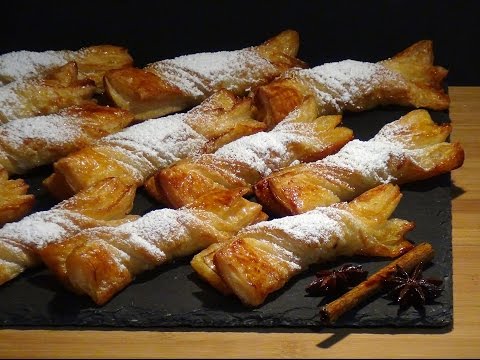 Receta Lazos de hojaldre a la miel - Recetas de cocina, paso a paso, tutorial - UC5ONfXPjWgqElh0NZaRJ1tg