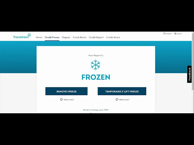 How to Unfreeze Your Credit with TransUnion