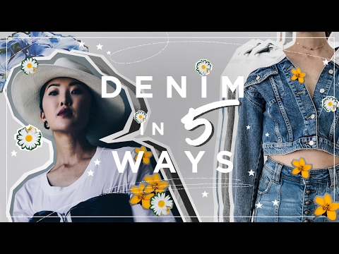 Denim 5 Ways Lookbook | Chriselle Lim - UCZpNX5RWFt1lx_pYMVq8-9g