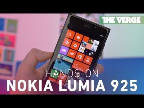 Nokia Lumia 925 hands-on - UCddiUEpeqJcYeBxX1IVBKvQ