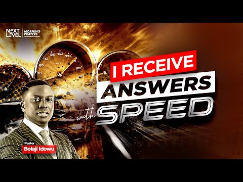 Next Level Prayers  I Receive Answers With Speed  Pst Bolaji Idowu  13th December 2021