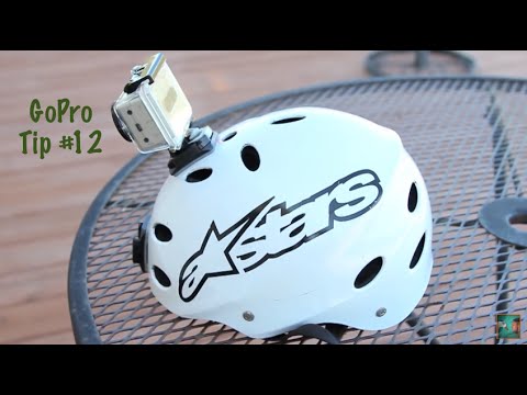 GoPro Curved Adhesive Mount On Pro-Tec Helmet - GoPro Tip #12 - UCTs-d2DgyuJVRICivxe2Ktg