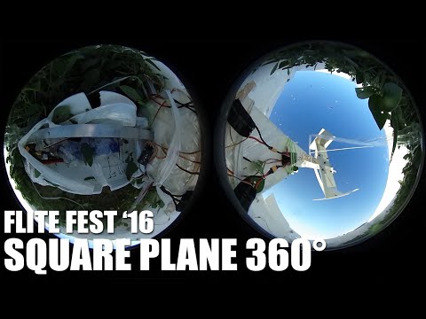 360° GIANT Square Plane (CRASH!) | Flite Fest 2016 - UC9zTuyWffK9ckEz1216noAw