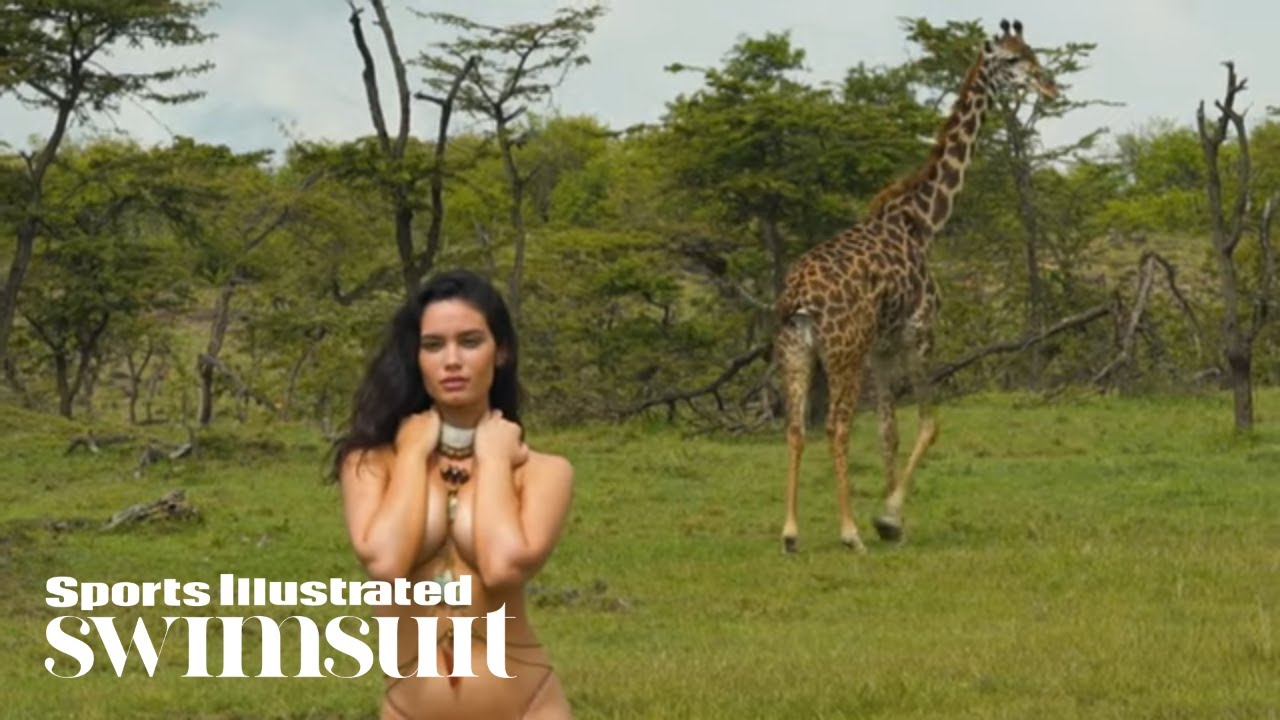 Anne De Paula’s Awkward Giraffe Photo Shoot | Sports Illustrated Swimsuit 2019