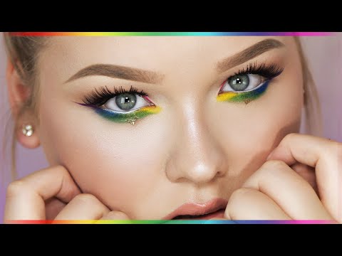 RAINBOW EYES ∆ Makeup Tutorial - UCzTKskwIc_-a0cGvCXA848Q