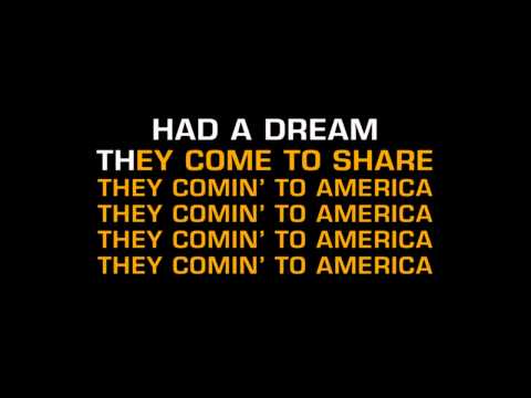 Neil Diamond - America (Karaoke) - UCQHthJbbEt6osR39NsST13g