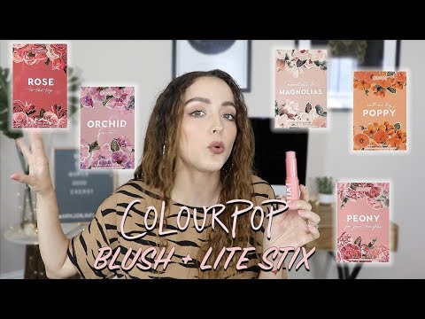 NEW COLOURPOP CREAM BLUSHES + HIGHLIGHTS!!!!!!  OMG!!!! - UC8v4vz_n2rys6Yxpj8LuOBA