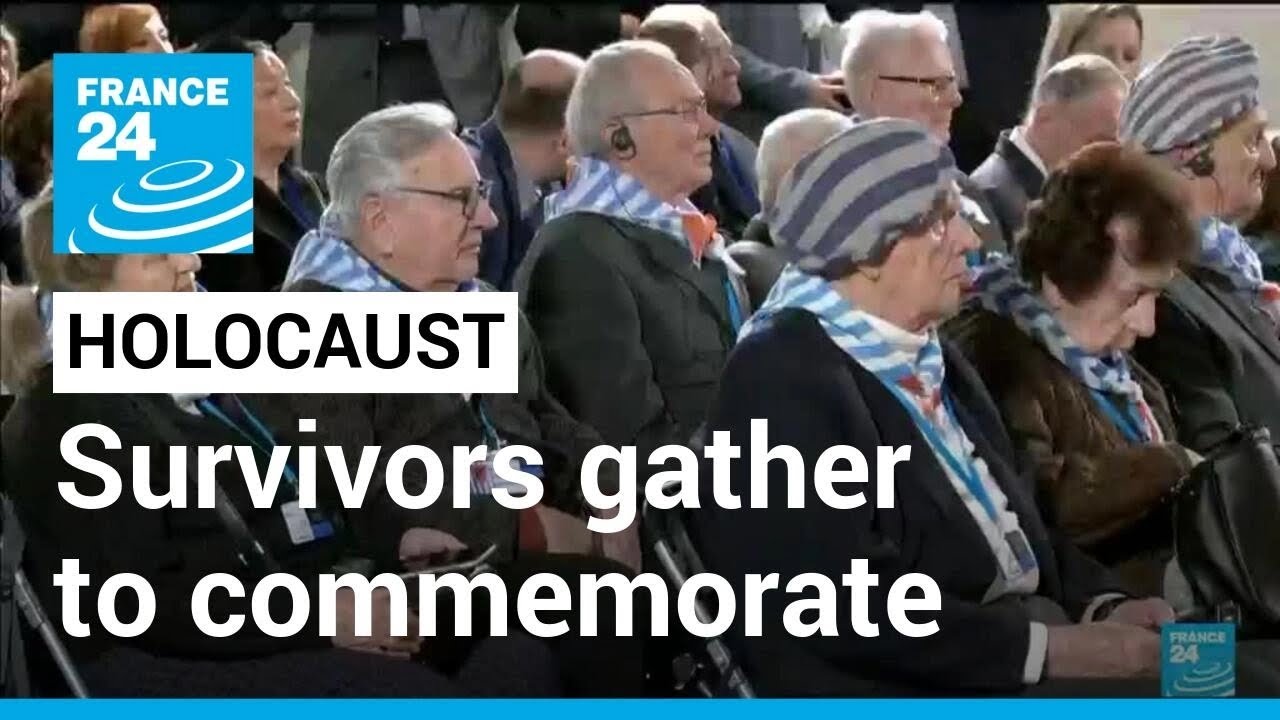 Survivors of Auschwitz-Birkenau gather to commemorate liberation 78th anniversary • FRANCE 24