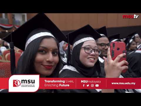 Hanya Rindu Performed by MSU Choir During MSU 26th Convocation Ceremony