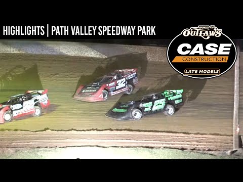World of Outlaws CASE Construction Late Models | Path Valley Speedway | May 19th, 2024 | HIGHLIGHTS - dirt track racing video image